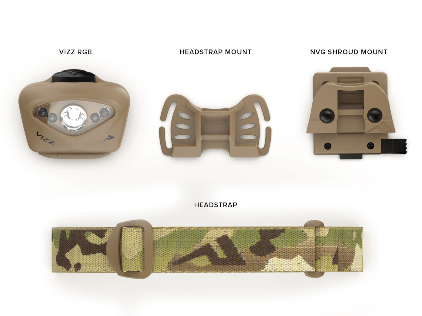 Princeton Tec Princeton Tec - Vizz 550 MPLS - Multicam - RGBW