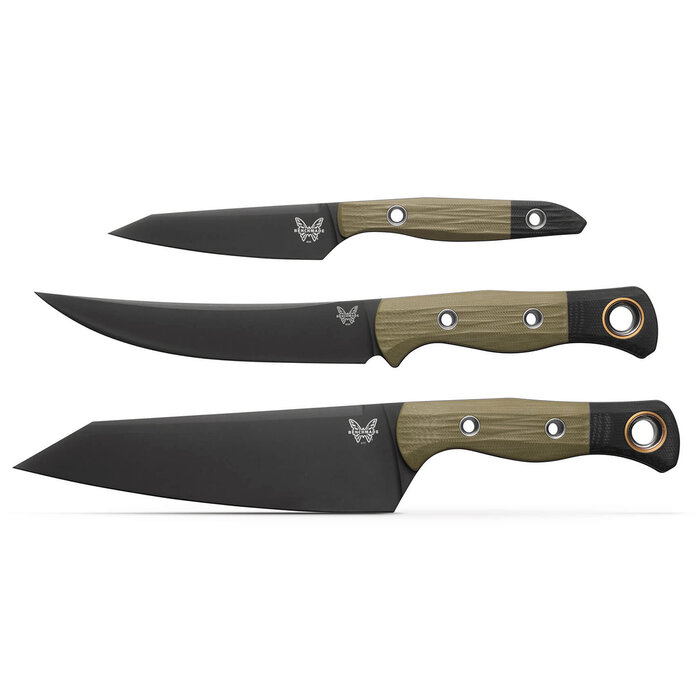 Benchmade Benchamde - Wildcoast Knife Set - OD Green - 3-Piece