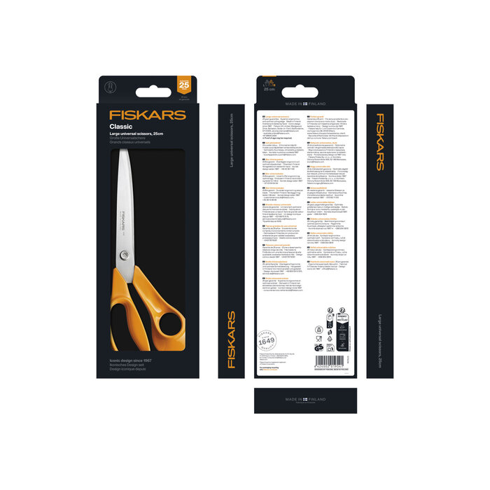 Fiskars Fiskars – Universalschere – 25 cm – Classic