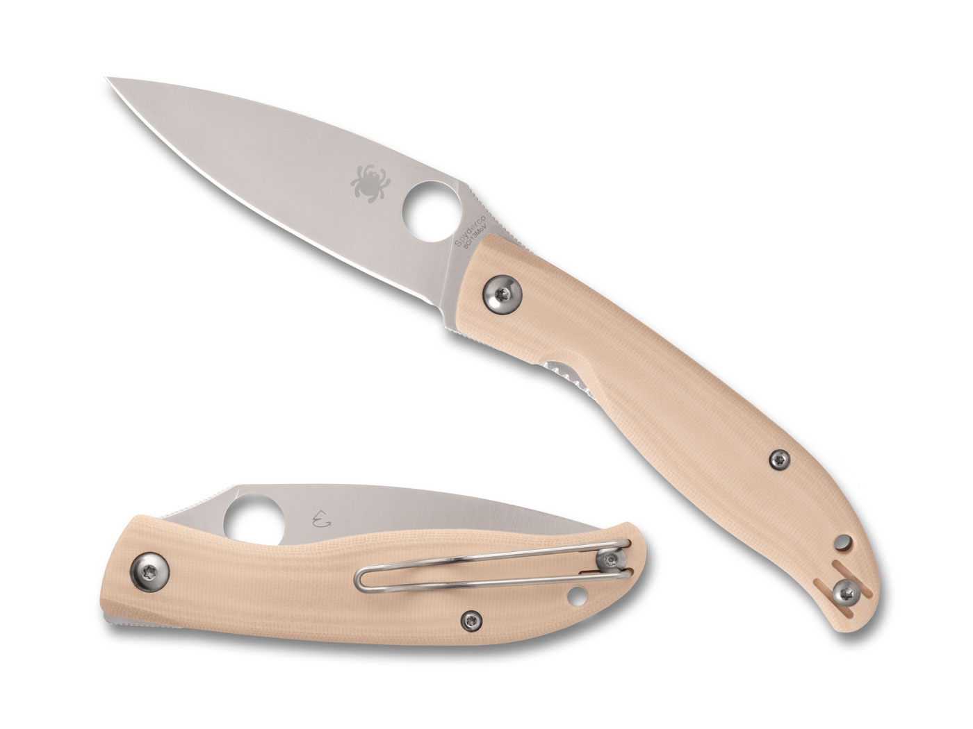 Spyderco Spyderco - Mantra 4 - White - G10
