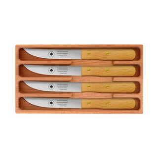Friedrich Herder Friedrich Herder - Steak Knife - Beech - Serrated - 4-piece set