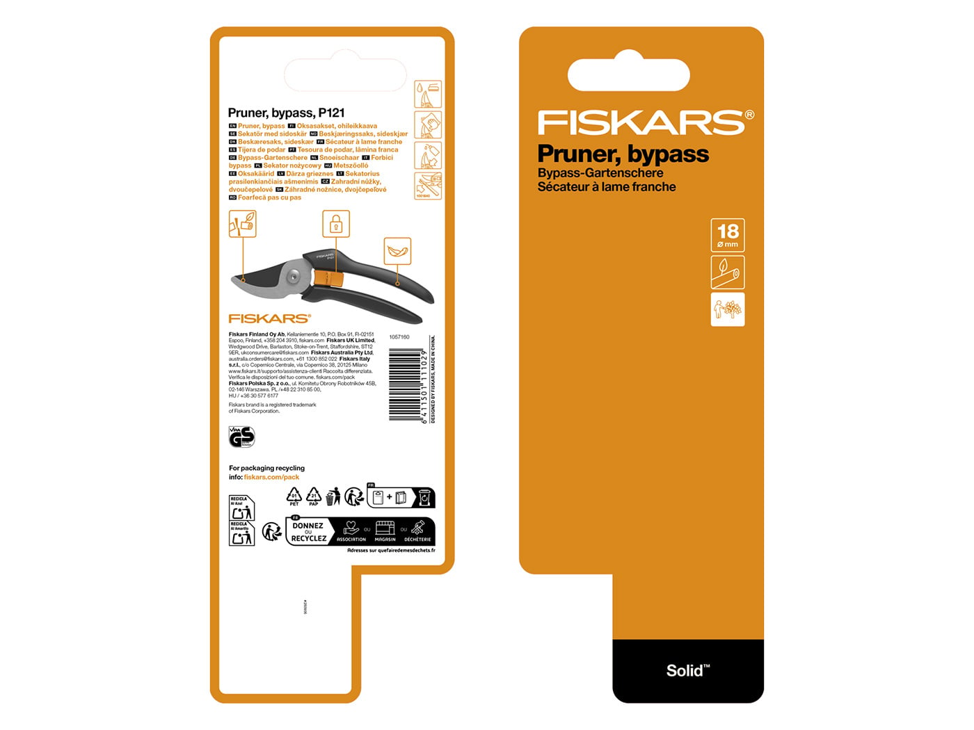 Fiskars Fiskars - Bypass Pruner - P121