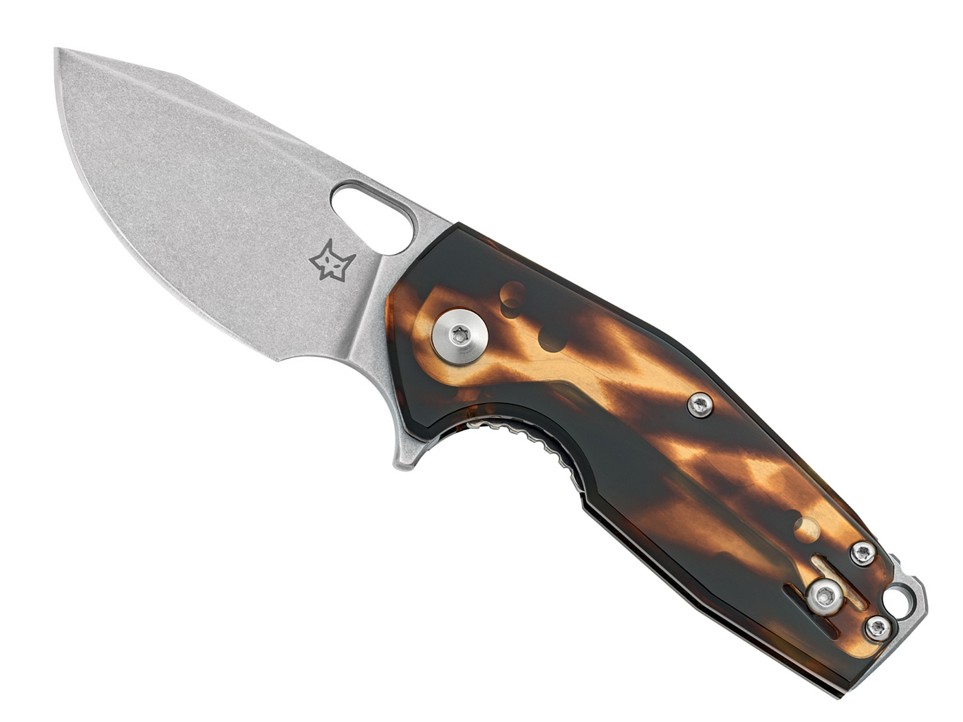 Fox Cutlery Fox Knives - Suru Cellulose acetate - Brown