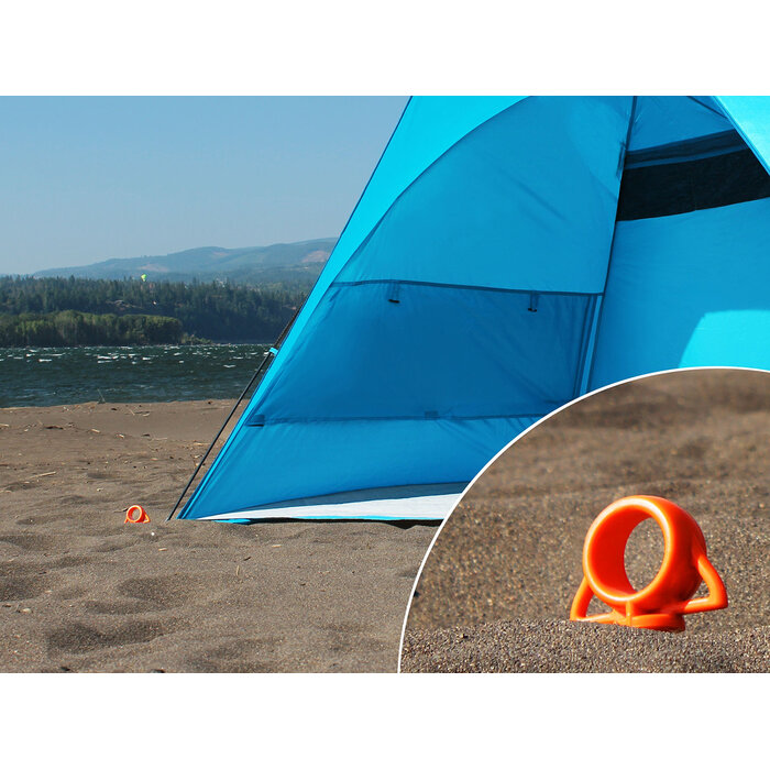 Nite Ize Nite Ize - Orange Screw Ground Anchor - Large - 2 Pack