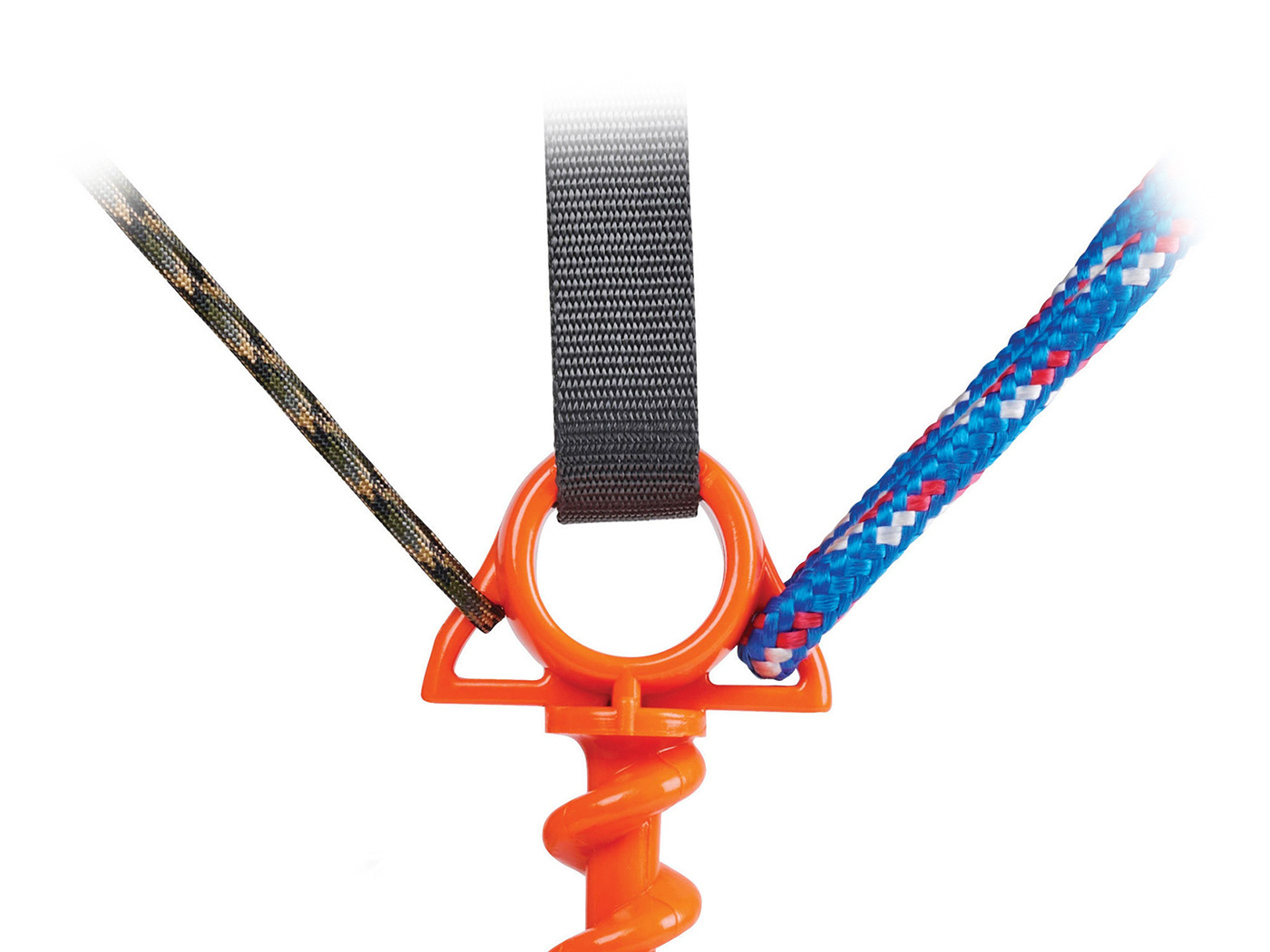Nite Ize Nite Ize - Orange Screw Ground Anchor - Large - 2 Pack