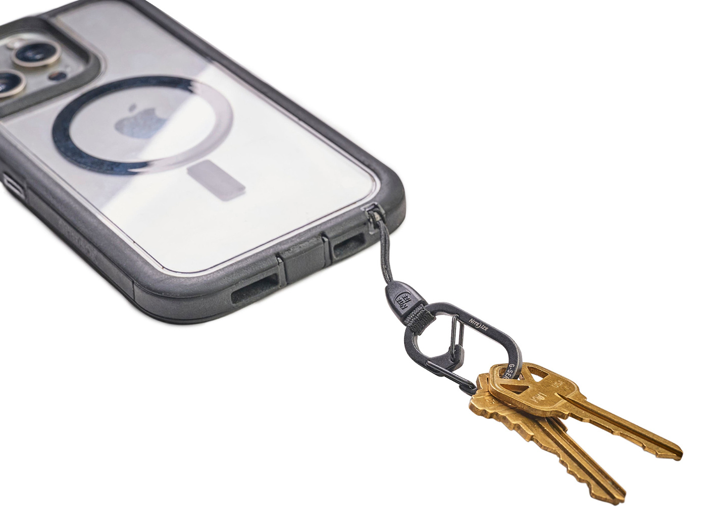 Nite Ize Nite Ize - G-Series - Mini Lanyard Karabijnhaak - 2-Pack - Zwart #1
