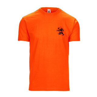 T-shirt Orange - Avec Lion Néerlandais