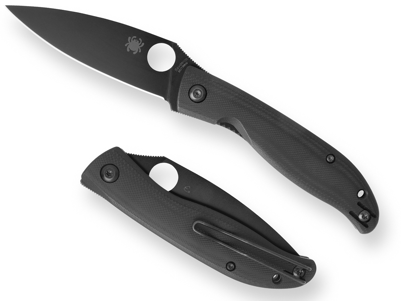 Spyderco Spyderco - Mantra 4 - Black - G10