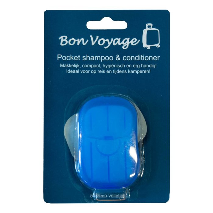 Shampooing et conditionneur de poche 50e