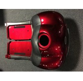 Shoprider Front Chassis Cover Assembly/Decal, 889SEL, Burgundy red