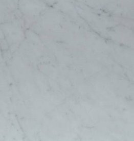 Bianco Carrara CD Carrelage de Marbre naturel brillant, chanfreinés, calibré, 1.ere de première qualité dans 61x30,5x1 cm