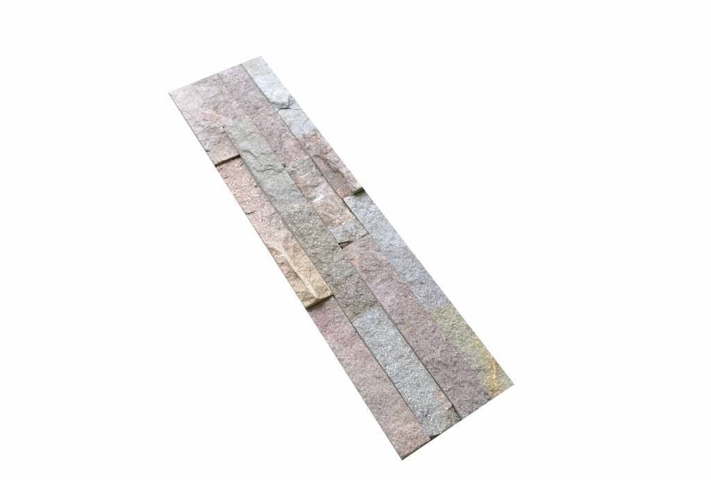 Brickstone Rusty Kwartsiet Nauursteen Steenstrips