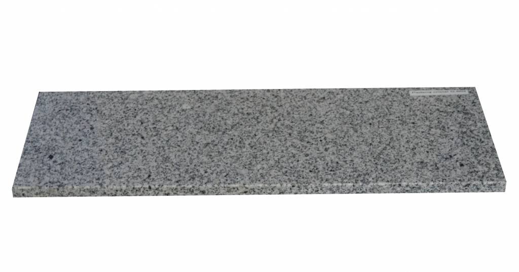 Padang Crystal Bianco Naturstein Granit Fensterbank 240x20x2 cm
