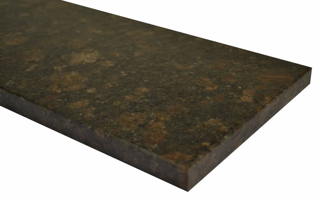 Tan Brown Pierre naturelle de granit seuil 150x18x2 cm