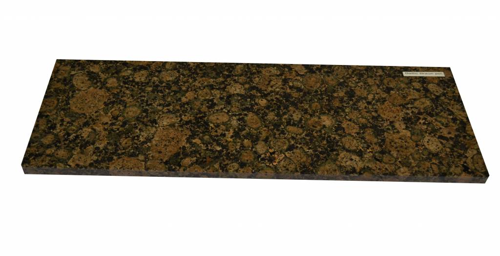 Baltic Brown Naturstein Granit Fensterbank 150x18x2 cm
