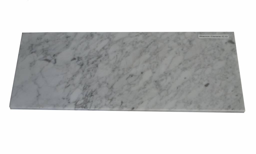 Marmor Fensterbank weisser Bianco Carrara 125x20x2cm