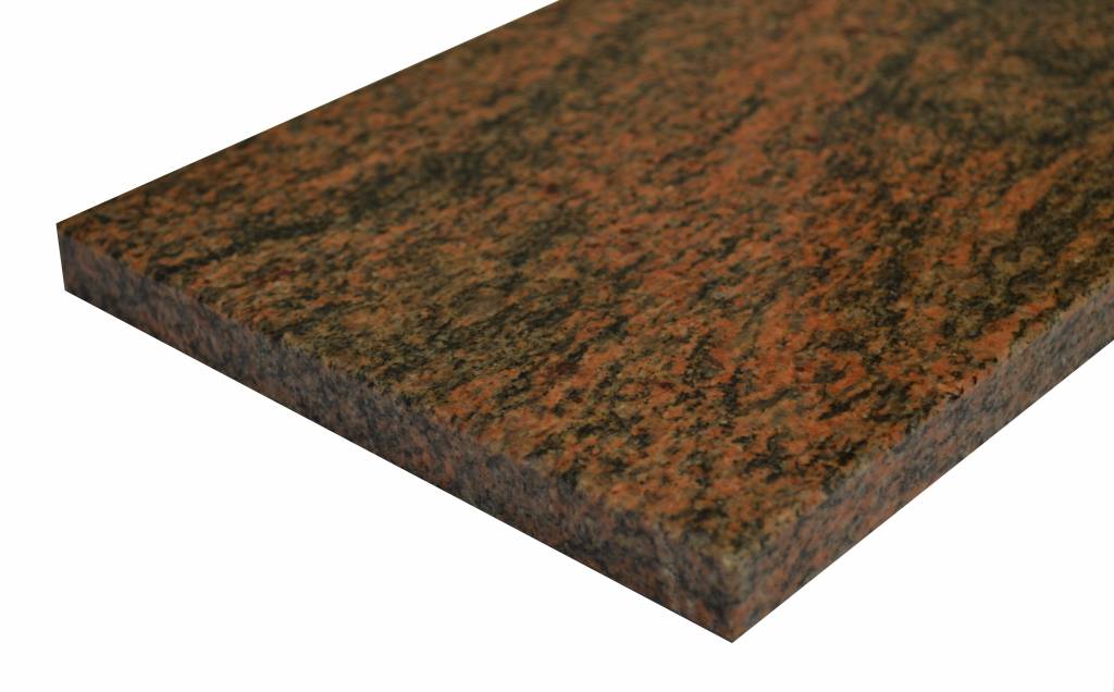 Multicolor Red Naturalny kamień parapet 140x25x2 cm