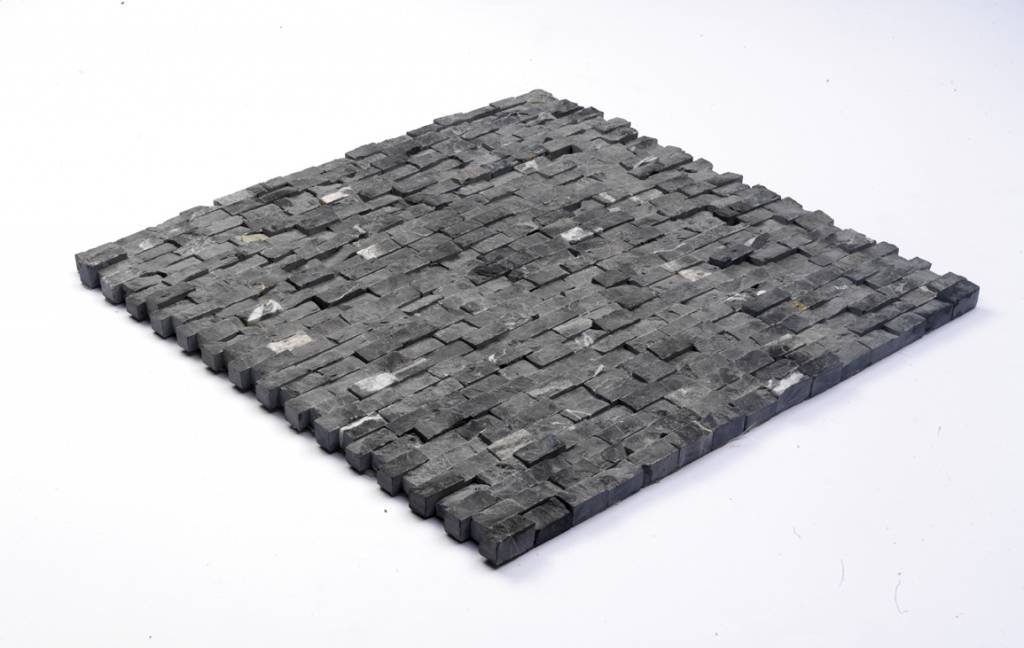 Minibricks Nero Natural stone mosaic tiles