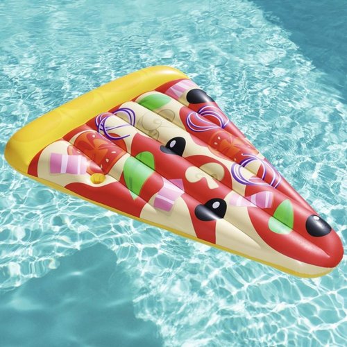 Bestway Luchtbed opblaasbaar Pizza Party 188x130 cm Bestway Luchtbed opblaasbaar Pizza Party 188x130 cm