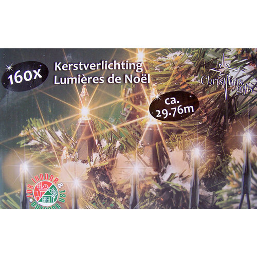 Christmas Gifts Kerstverlichting helder (160 lampjes) Christmas Gifts Kerstverlichting helder (160 lampjes)