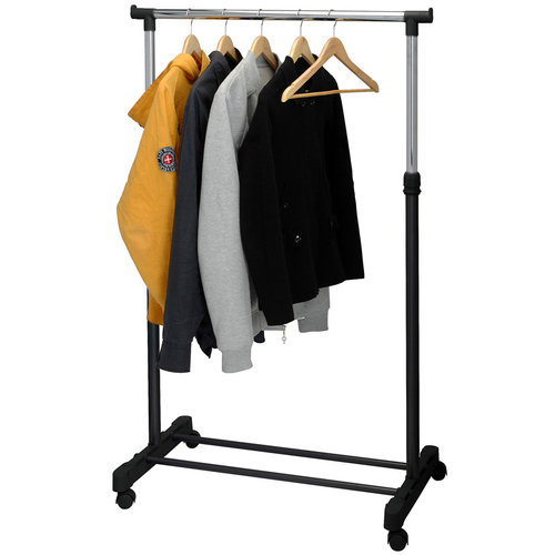 Storage Solutions Mobiel kledingrek 80x42x165cm Storage Solutions Mobiel kledingrek 80x42x165cm