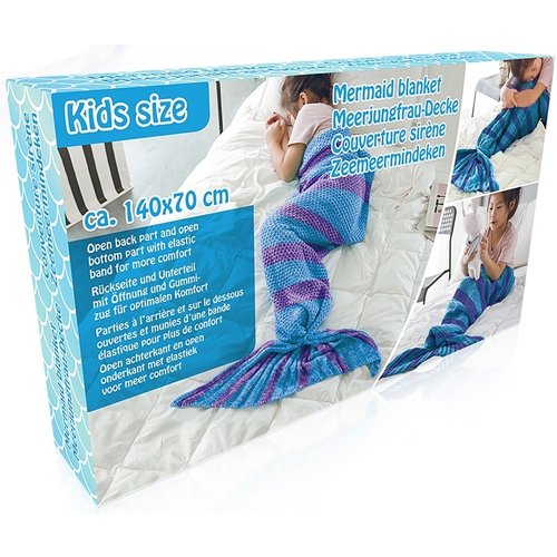 Zeemeermindeken - kids size - blauw Zeemeermindeken - kids size - blauw