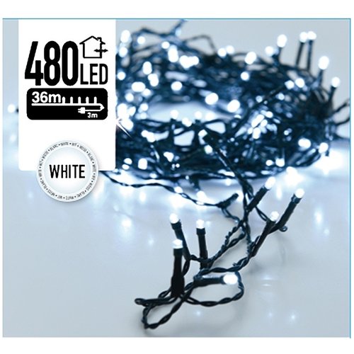 DecorativeLighting LED-verlichting 480 LED's 36 meter wit DecorativeLighting LED-verlichting 480 LED's 36 meter wit