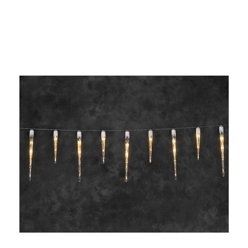 Konstsmide IJspegelsnoer met 32 pegels - 7.75 meter - extra warm wit Konstsmide IJspegelsnoer met 32 pegels - 7.75 meter - extra warm wit