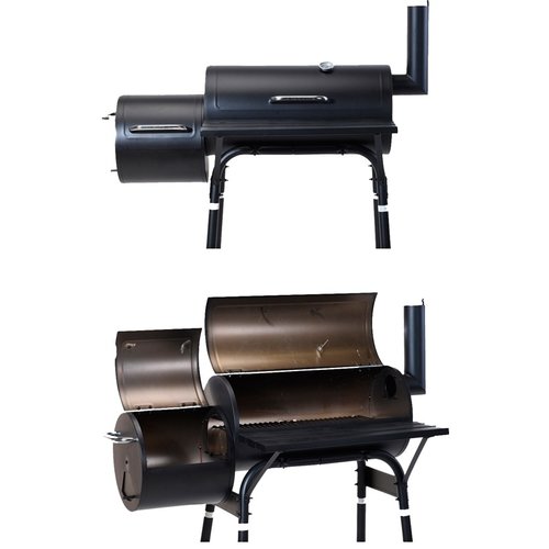 Vaggan Smoker Houtskoolbarbecue - zwart Vaggan Smoker Houtskoolbarbecue - zwart