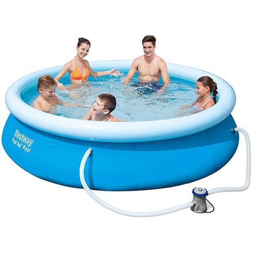 Bestway Zwembad fast set met filterpomp - Ø305cm Bestway Zwembad fast set met filterpomp - Ø305cm