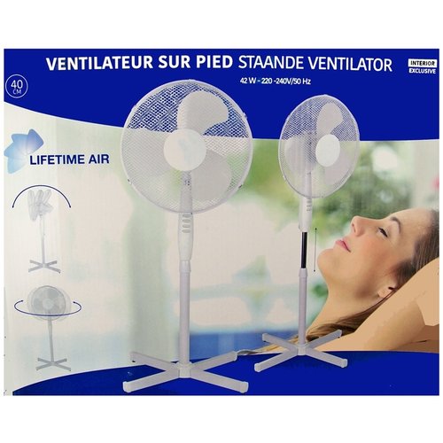 Interior Exclusive Staande ventilator met 3 snelheden Interior Exclusive Staande ventilator met 3 snelheden