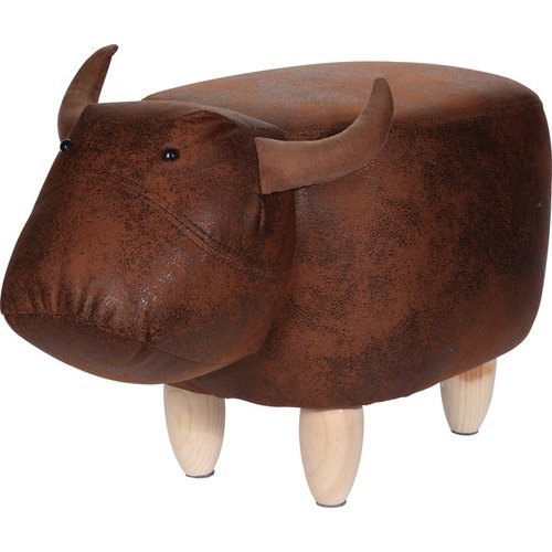 Ceruzo Poef stier - voetenbank Ceruzo Poef stier - voetenbank