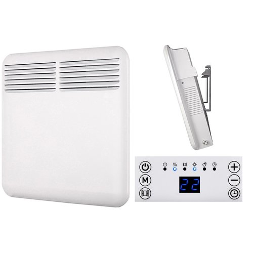 Convector kachel - wandpaneel - 1500W Convector kachel - wandpaneel - 1500W