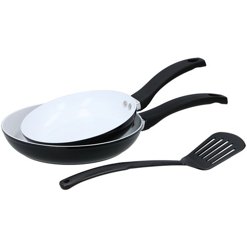 Koekenpannenset - Ø20 en Ø24cm - met spatel Koekenpannenset - Ø20 en Ø24cm - met spatel