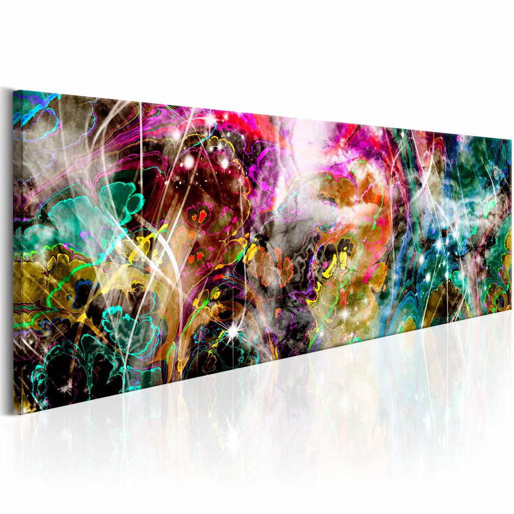 Schilderij - Magische Caleidoscoop , multi kleur afbeelding