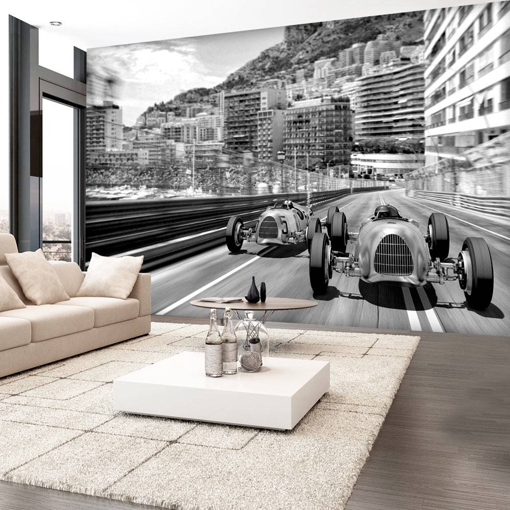 Fotobehang - Monte Carlo Race F1 afbeelding