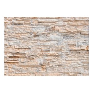 Fotobehang - Stenen muur,  in 5 maten, te koop,  voor woonkamer en slaapkamer, geen behangtafel nodig, instructies bijgevoegd, eenvoudig aan te brengen, 3D look Fotobehang - Stenen muur,  in 5 maten, te koop,  voor woonkamer en slaapkamer, geen behangtafel nodig, instructies bijgevoegd, eenvoudig aan te brengen, 3D look