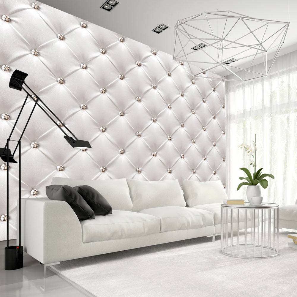 Fotobehang - Elegantie in het wit afbeelding