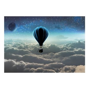 Fotobehang - Luchtballon boven de wolken, Vliesbehang, in 5 maten, voor slaapkamer en woonkamer, Instructie bijgesloten, zeer eenvoudig aan te brengen Fotobehang - Luchtballon boven de wolken, Vliesbehang, in 5 maten, voor slaapkamer en woonkamer, Instructie bijgesloten, zeer eenvoudig aan te brengen