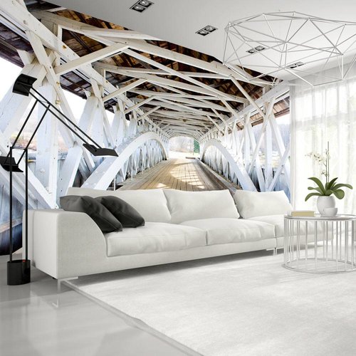 Fotobehang -  Oude brug