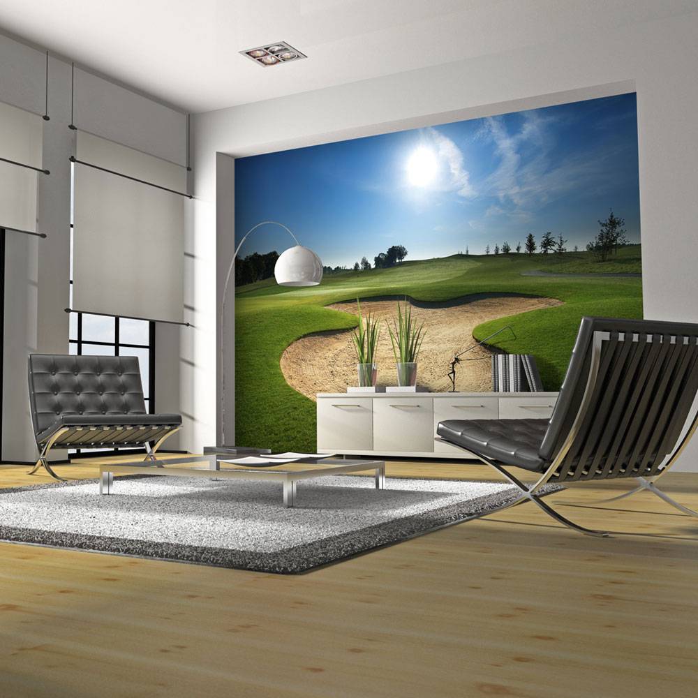 Fotobehang - Golf veld