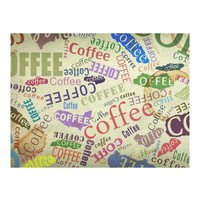Fotobehang - Koffie op de muur , multi kleur