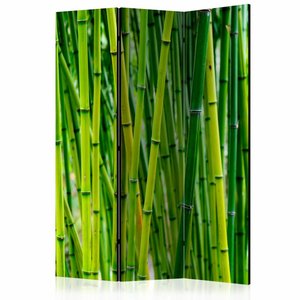 Vouwscherm / Kamerscherm - Bos van Bamboe 135x172cm gemonteerd geleverd, dubbelzijdig geprint