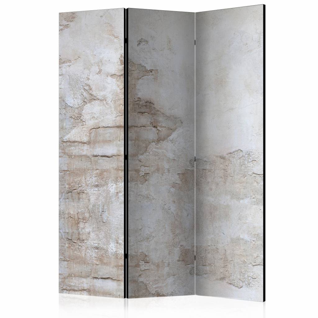 Vouwscherm / Kamerscherm - Stenen verhaal 135x172cm, gemonteerd geleverd, dubbelzijdig geprint afbeelding