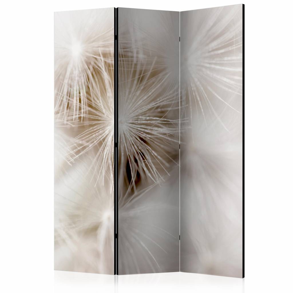 Vouwscherm / Kamerscherm - Subtiliteit 135x172cm , gemonteerd geleverd, dubbelzijdig geprint afbeelding