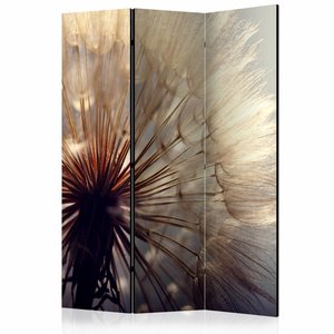 Vouwscherm / Kamerscherm - Kus van de paardenbloem 135x172cm , gemonteerd geleverd, dubbelzijdig geprint