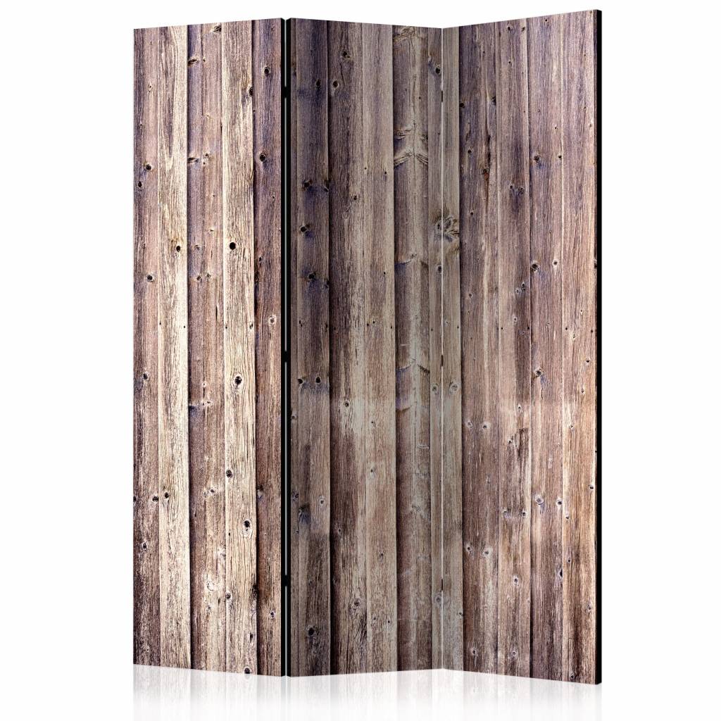 Vouwscherm - Hout en charme 135x172cm , gemonteerd geleverd (kamerscherm) dubbelzijdig geprint