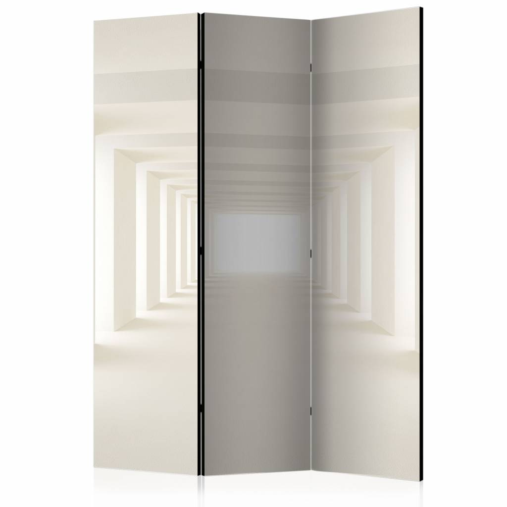 Vouwscherm / Kamerscherm - Naar het licht 135x172cm, gemonteerd geleverd dubbelzijdig geprint afbeelding