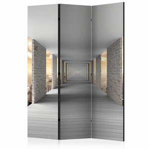 Vouwscherm / Kamerscherm - Eindeloze gang 135x172cm, gemonteerd geleverd   dubbelzijdig geprint
