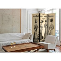 Vouwscherm / Kamerscherm - Dames Confectie 135x172cm, gemonteerd geleverd dubbelzijdig geprint Vouwscherm / Kamerscherm - Dames Confectie 135x172cm, gemonteerd geleverd dubbelzijdig geprint